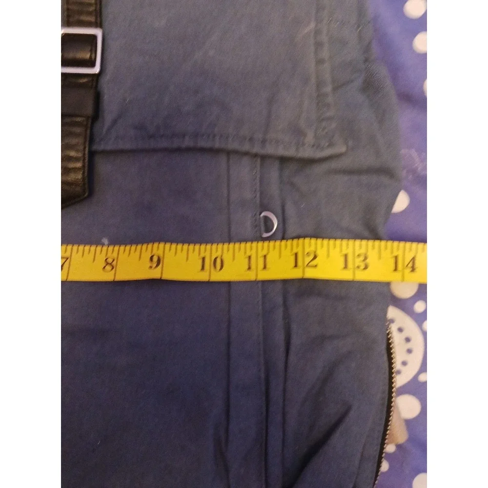 Toms Trekker Blue‎ Waxed Canvas Knapsack Minimalist Backpack
